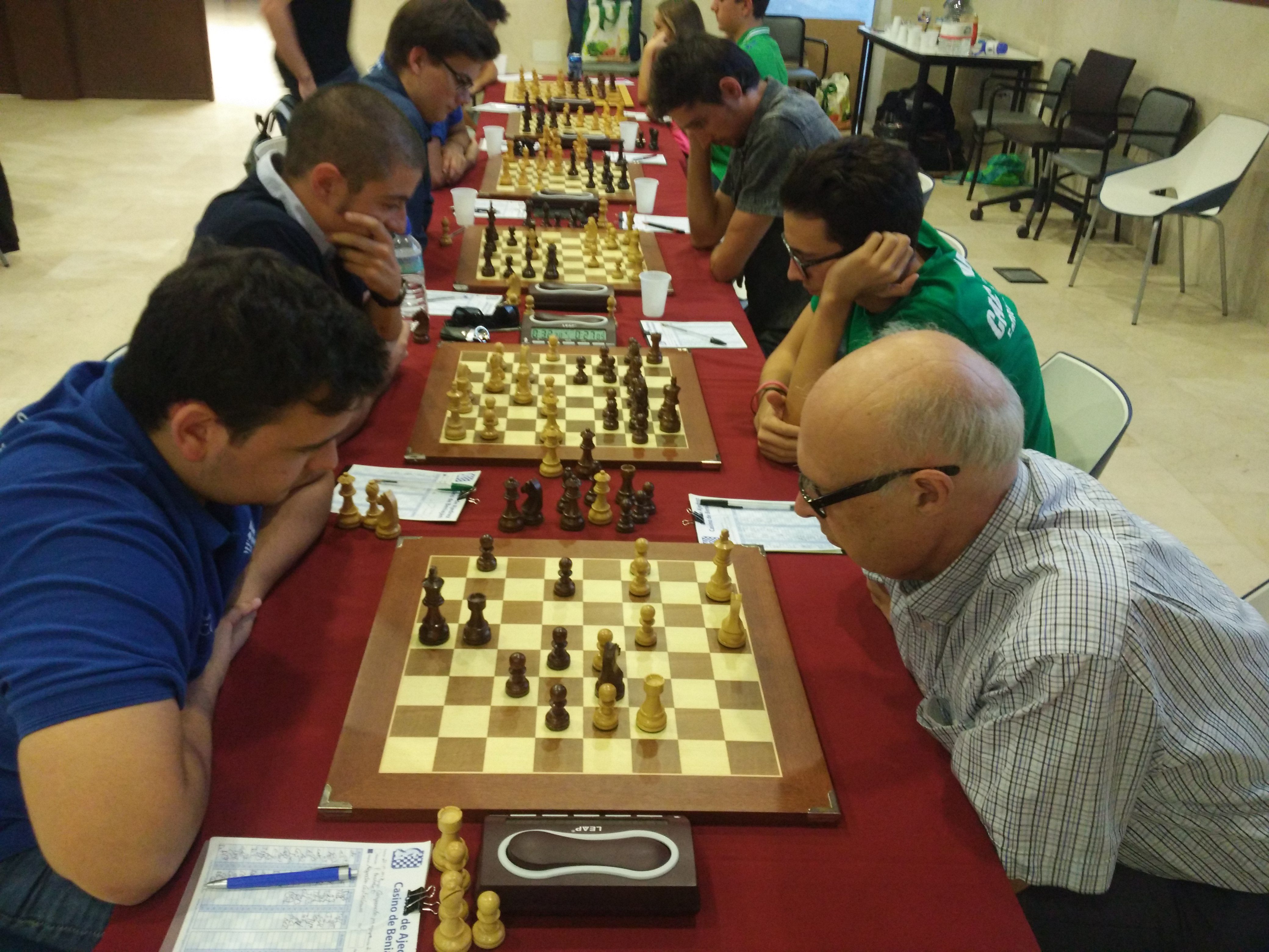 El Chess Coimbra A se estrena en la segunda jornada del Regional
