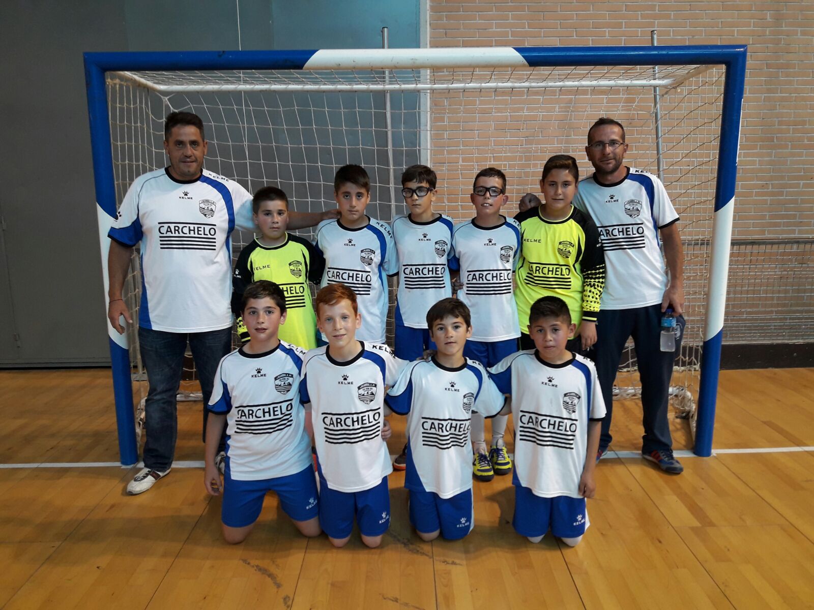 El alevín se despide con un gran triunfo en la cancha del Futsal Paulo Roberto A