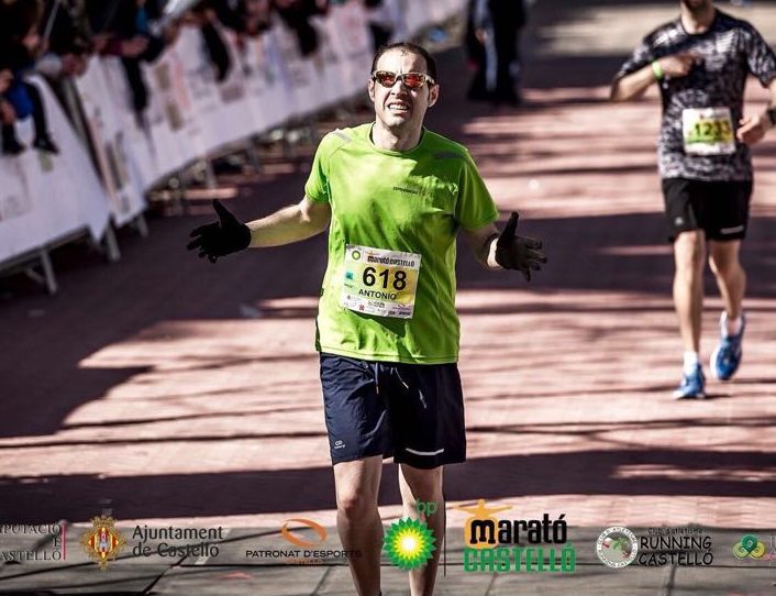 Reto conseguido para Antonio Martínez en la Maratón de Castellón