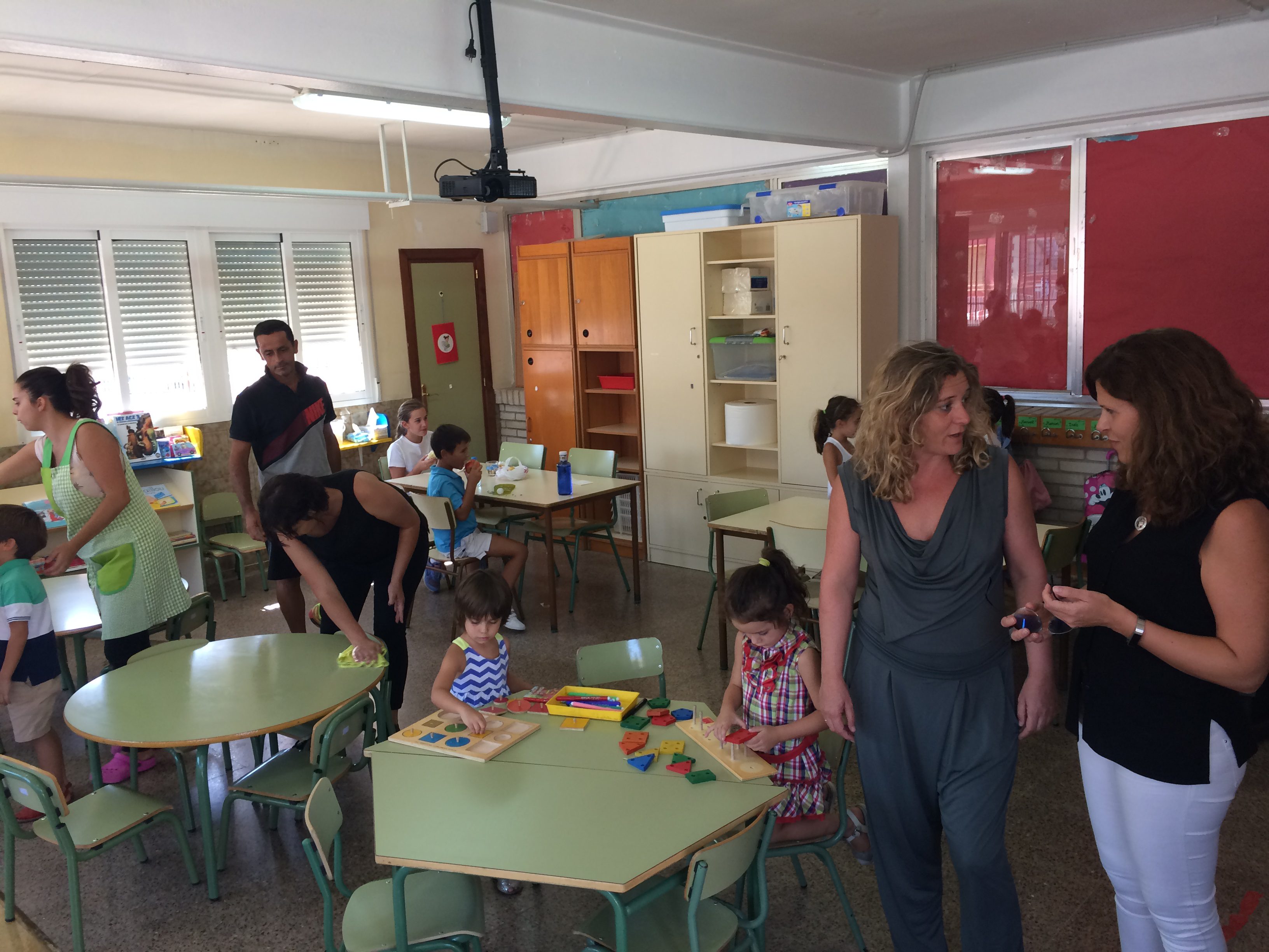 El nuevo aula de ampliación de horario del colegio de La Asunción se pone en marcha