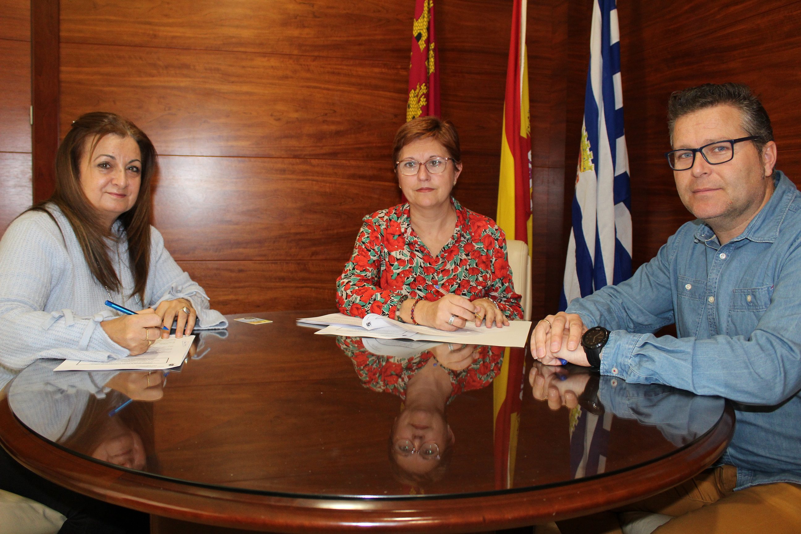 El Ayuntamiento y la Cofradía de la Patrona firman el convenio anual