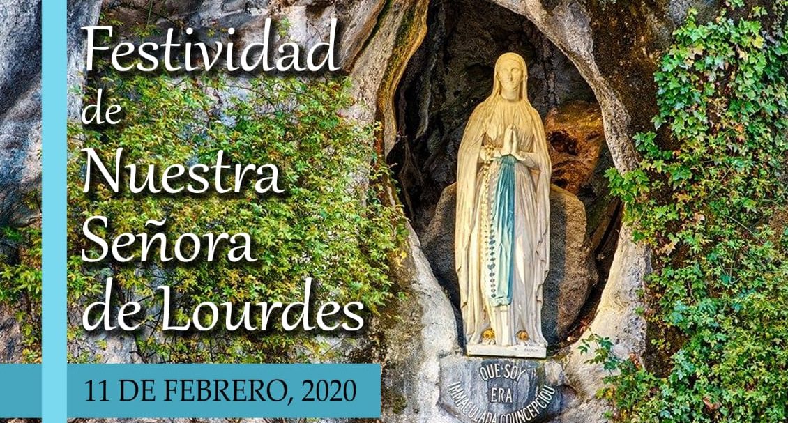 La misa por los enfermos centra la festividad de Nuestra Señora de Lourdes