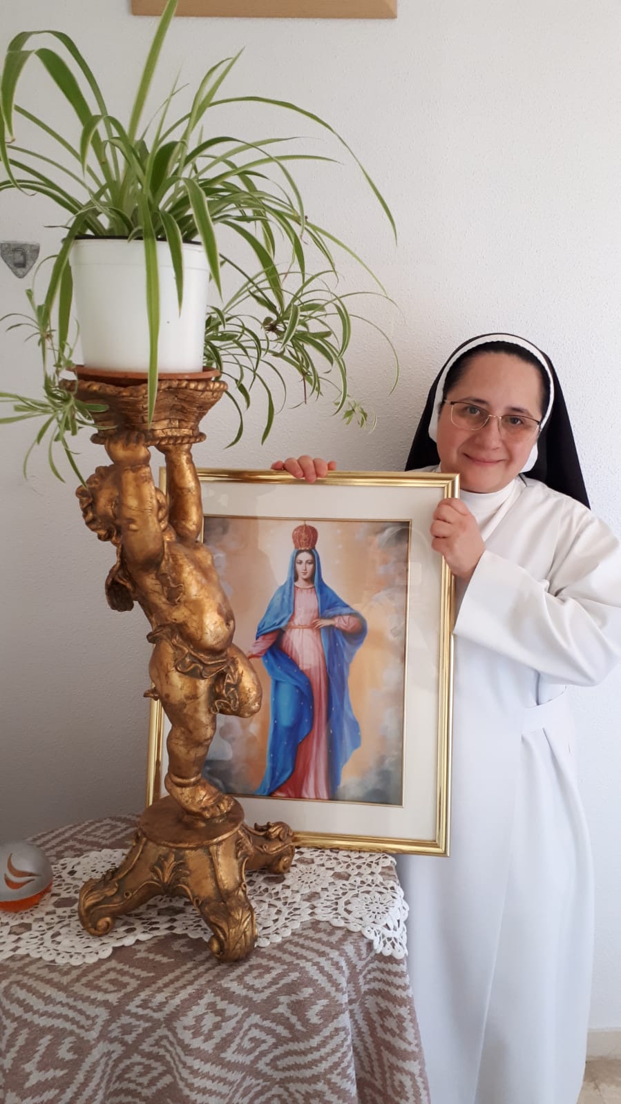 La hermana Azucena Cisneros será la encargada de pregonar a la la Virgen de la Asunción este sábado