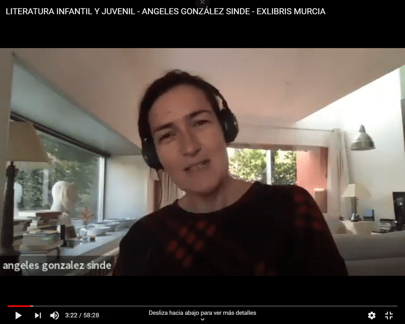 Ángeles González-Sinde charló con los alumnos de 4º de ESO del IES Infanta Elena