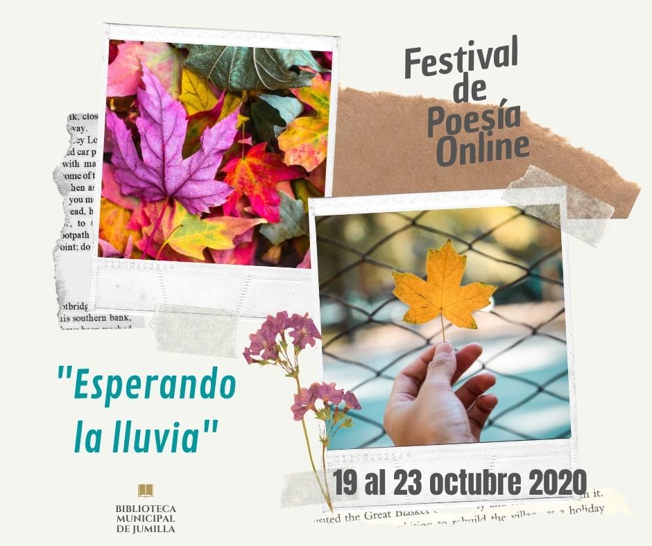 Cultura organiza el Festival de Poesía ‘Esperando la Lluvia’