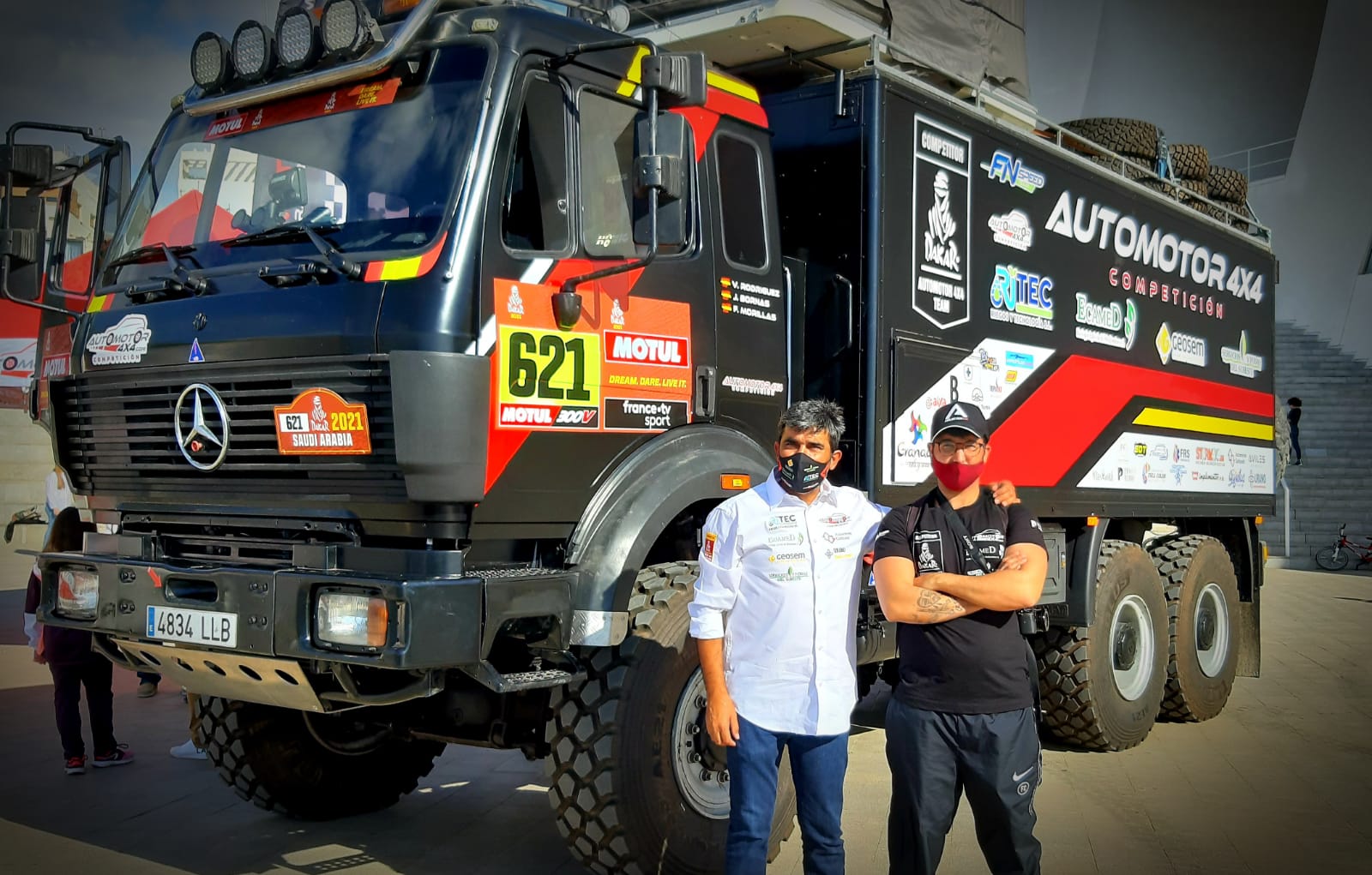 Tárraga y Automotor 4×4, listos para participar en el Dakar 2021