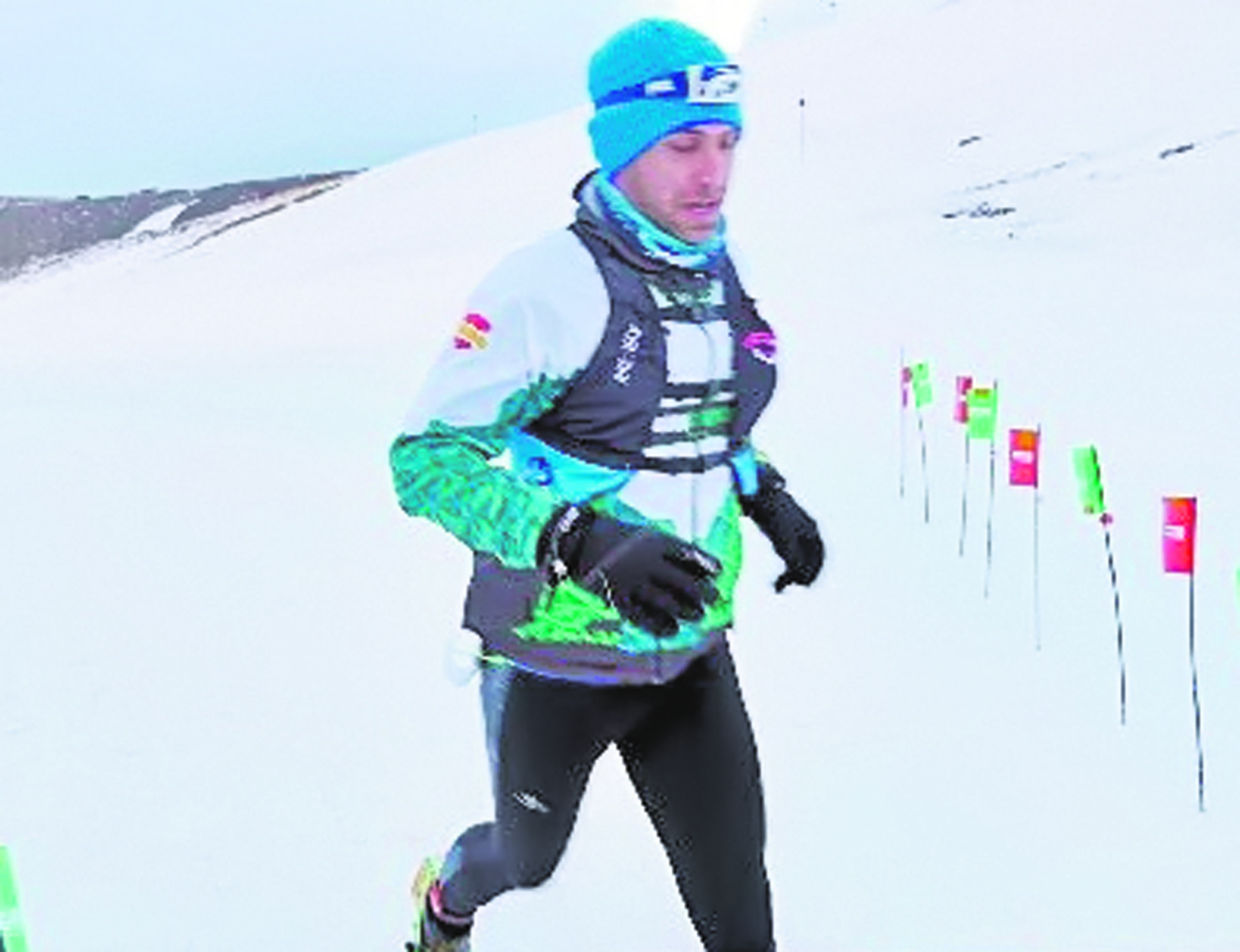 Tres atletas de los Chotas participaron en la décima Snow Running celebrada en Sierra Nevada