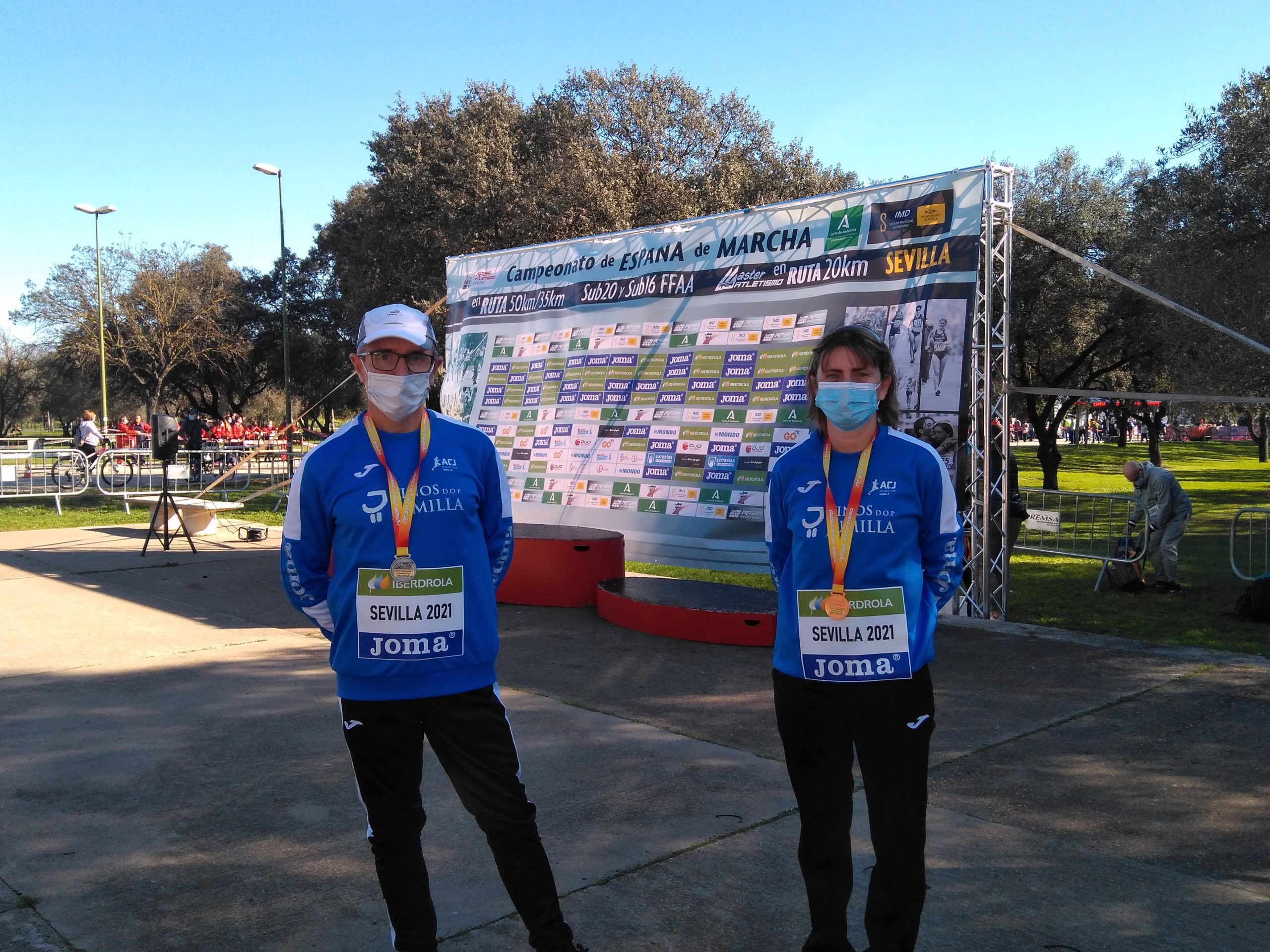 Payá y Escoda se traen plata y bronce del Campeonato de España de Marcha en Ruta