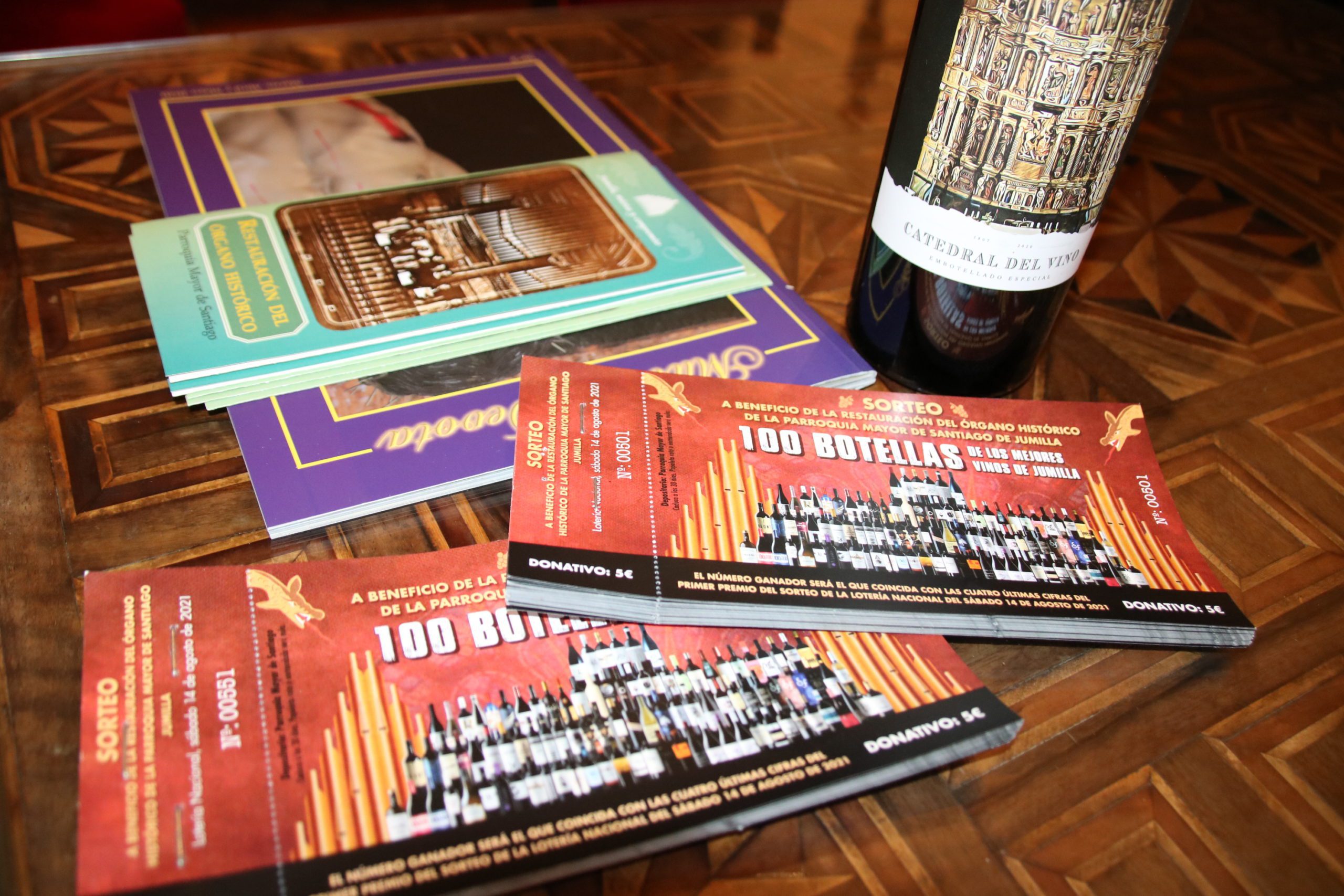 Ya ha comenzado la venta online de los ‘100 mejores vinos de Jumilla’ en favor del órgano de Santiago