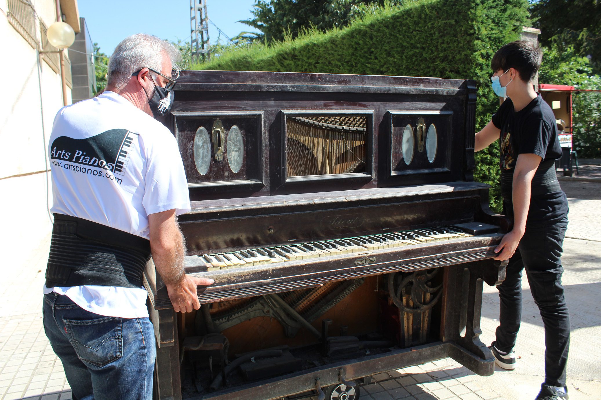 Cultura va a restaurar la antigua pianola del Teatro Vico