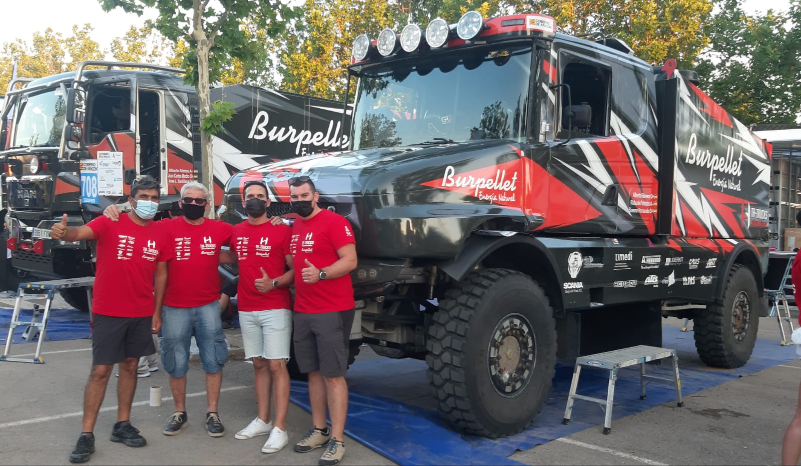 El equipo 4X4 de Tárraga compite en La Baja Aragón y ya piensa en el Dakar 2022