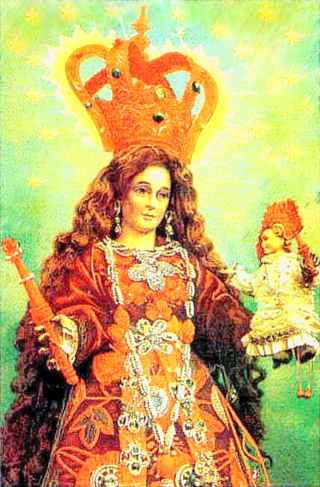 La Virgen de El Cisne recibe culto y honores en la iglesia de San Juan