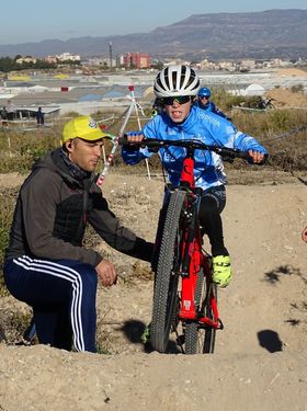 Ángel Pérez participa en la penúltima prueba del calendario de ciclocross celebrada en Molina del Segura