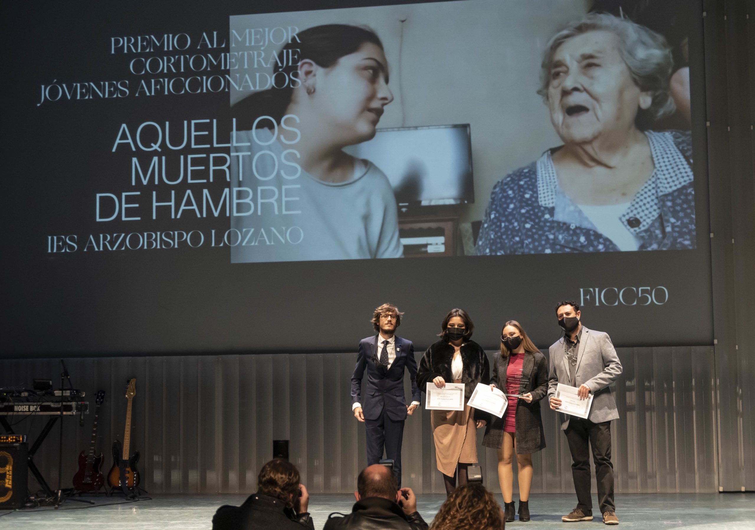 El corto «Aquellos muertos de hambre» gana premio «Jóvenes aficionados» del  Festival Internacional de Cine de Cartagena