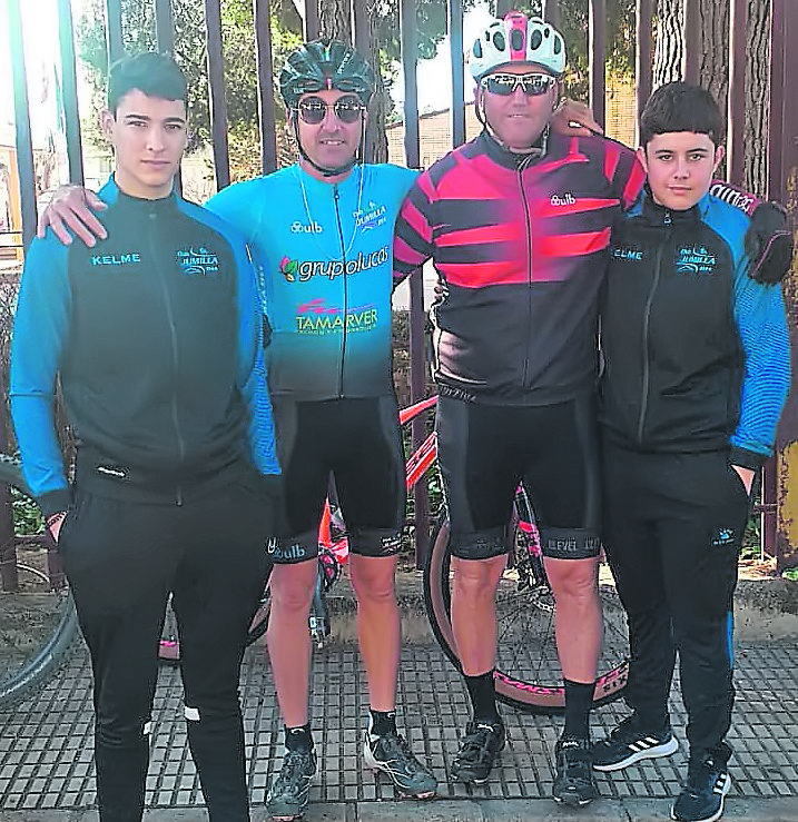Cuatro ciclistas jumillanos participan en el XV Circuito BTT de la Diputación de Albacete