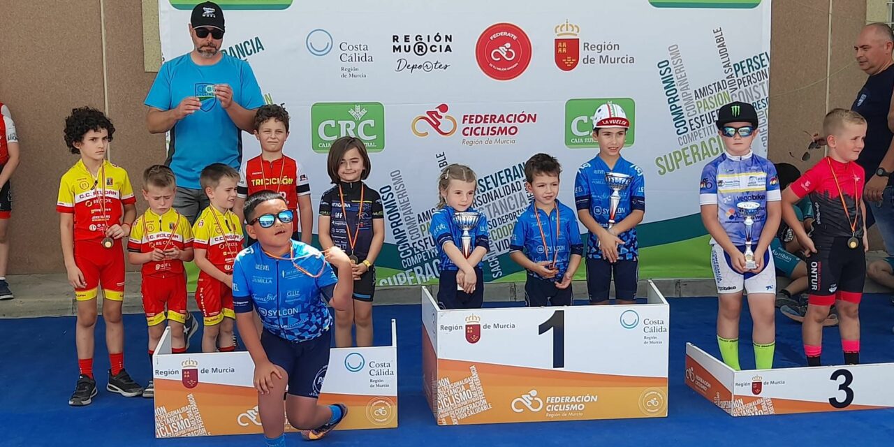 Los miniciclistas de la Escuela se traen excelentes resultados de Alcantarilla