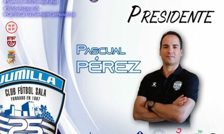 Pascual Pérez García es el nuevo presidente del Club Jumilla Fútbol Sala, por unanimidad