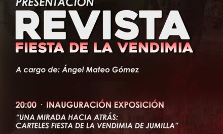 Ángel Mateo Gómez presenta mañana la revista de la Fiesta de la Vendimia