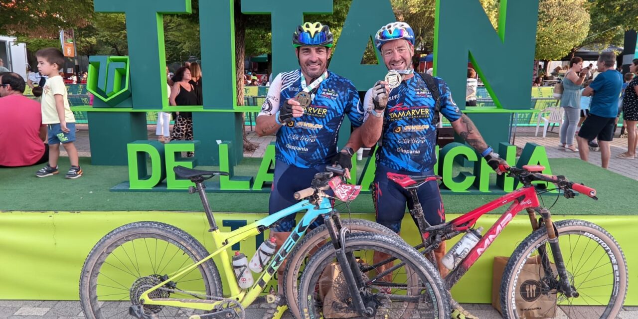 El Jumilla BTT y el Íberos Bike ruedan como ‘titanes’ locales en La Mancha