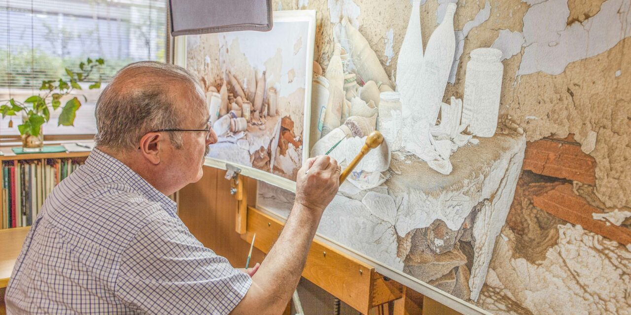 El pintor Saorín expone en la muestra internacional ‘Algo más que realismo’