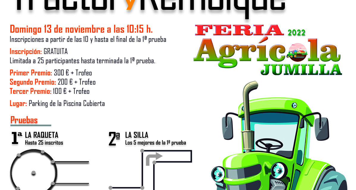 El Concurso de Habilidad con Tractor y Remolque vuelve a la Feria Agrícola