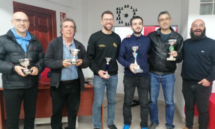 El Club Ajedrez Coimbra paarticióhasta en siete torneos el pasado fin de semana