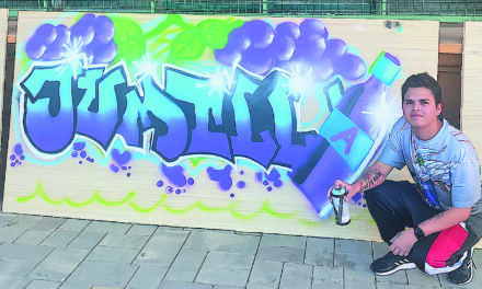 Jhojan Stiven Muñoz gana el Concurso de Graffiti organizado por Juventud