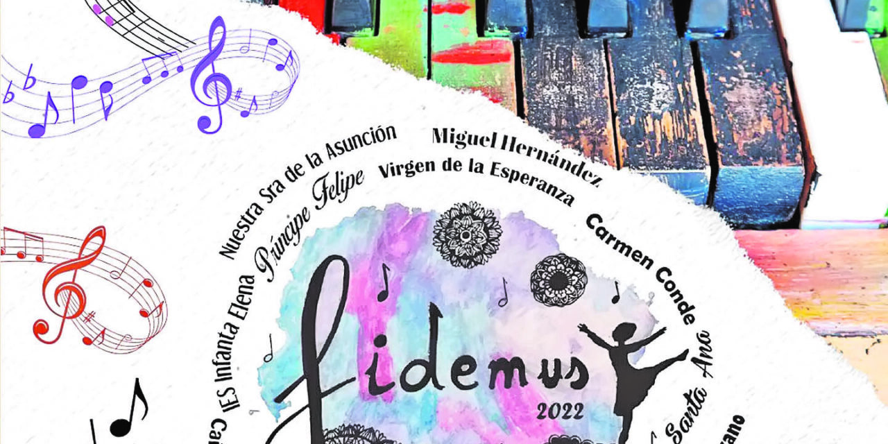 El festival musical Fidemus, de colegios e institutos, se celebra el viernes 5 de mayo