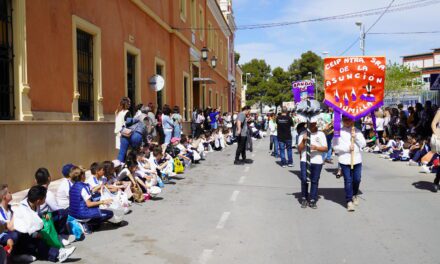 El colegio de la Asunción puso en marcha su ‘pequeña’ Semana Santa