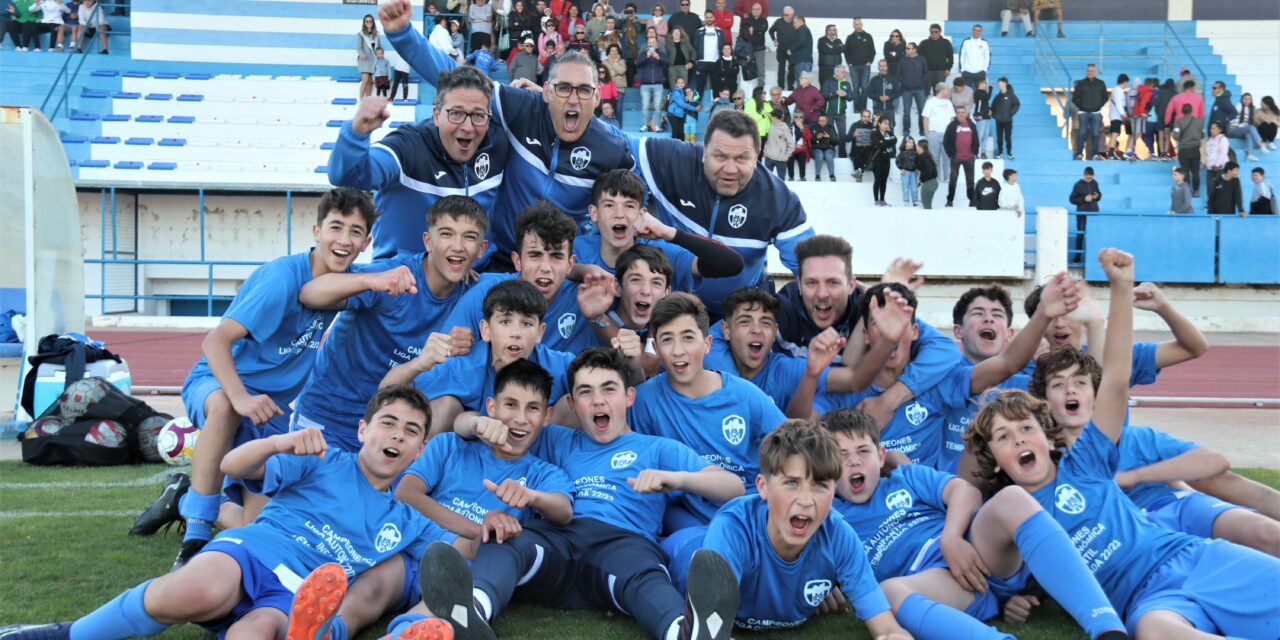 El Infantil de Autonómica de la Escuela Formativa de Fútbol asciende a Superliga