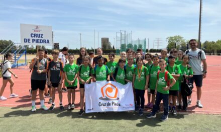 El colegio Cruz de Piedra participa en el XVII Campeonato de Atletismo de la Unión de Cooperativas