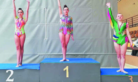 Raquel Gilar Lozano consigue medalla de plata en el Campeonato Regional de Gimnasia Rítmica
