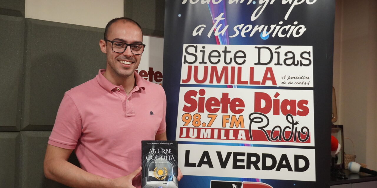 José Manuel Pérez Requena vuelve a Jumilla para presentar su libro“Ab Urbe Condita. La ciudad blanca”
