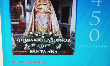 La comunidad franciscana programa actos con motivo de la festivida de Santa Ana