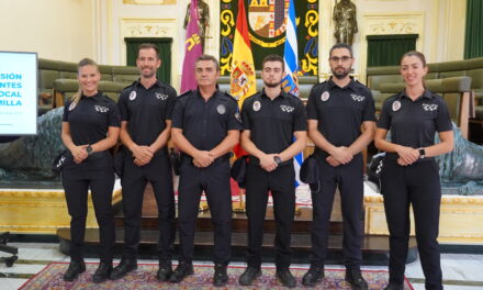 La plantilla de la Policía Local suma cinco nuevos agentes