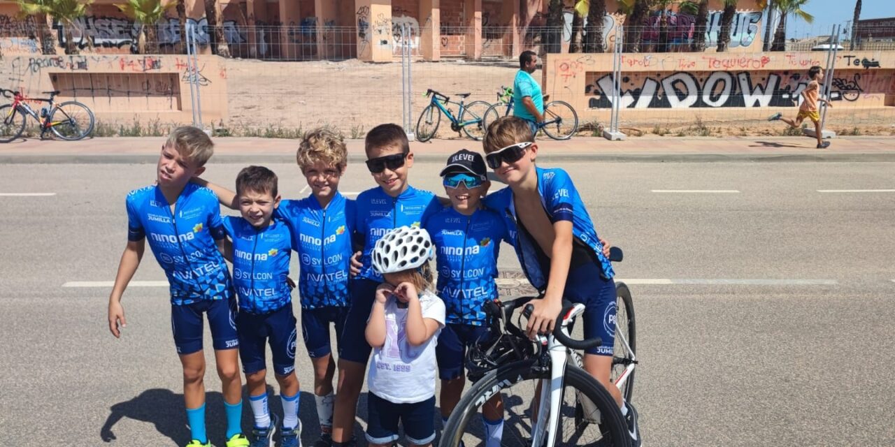 Los jóvenes ciclistas retoman su actividad en el Trofeo de Escuelas de Ciclismo de Los Alcázares