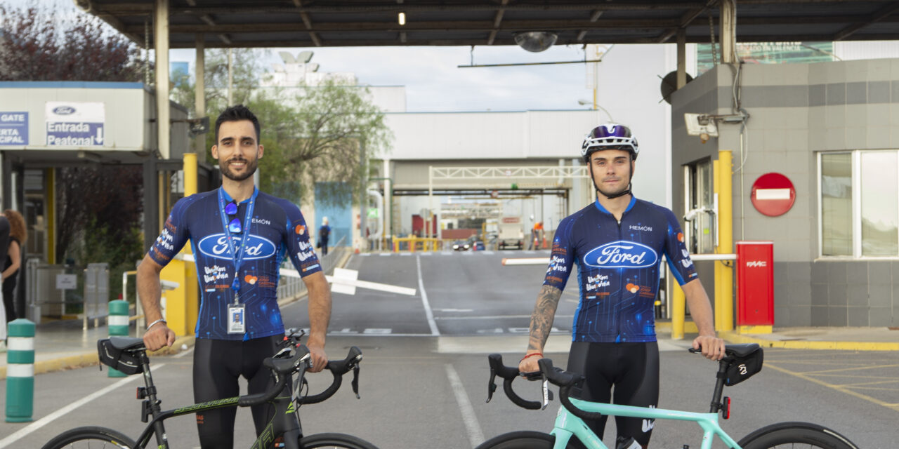 El ciclista Francisco Lozano realiza un reto solidario desde Valencia a Colonia