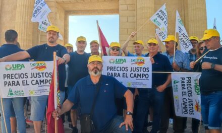 Agricultores de Jumilla viajan hasta Córdoba para exigir un cambio en la política agraria