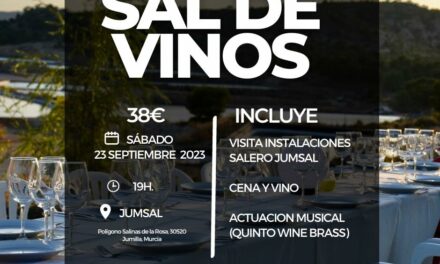 Las instalaciones de Jumsal acogen el sábado el evento ‘Sal de vinos’