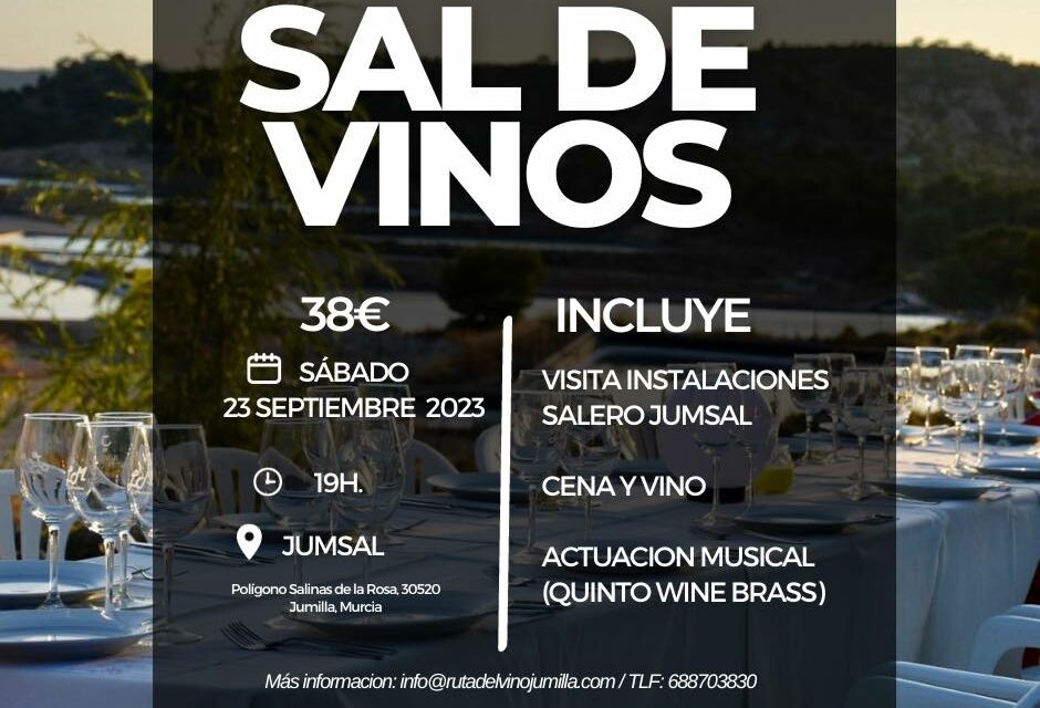 Las instalaciones de Jumsal acogen el sábado el evento ‘Sal de vinos’