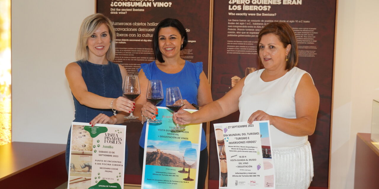El Ayuntamiento conmemorará el Día Mundial del Turismo con tres visitas guiadas con catas de vinos