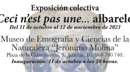 El Museo de Etnografía inaugura mañana la exposición «Ceci n’est pas une …albarelo»