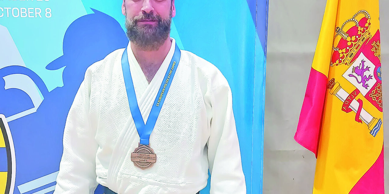 Antonio Guardiola, bronce en Judo en los Juegos Europeos de Policías