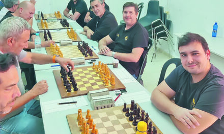 El Coimbra A de ajedrez roza la permanencia en la máxima categoría regional
