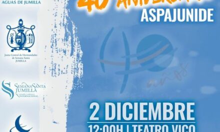 Aspajunide sorteará numerosos regalos en su comida benéfica, tras la gala 40º Aniversario en el Teatro Vico