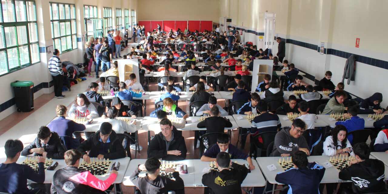 Más de 180 niños y jóvenes participaron en el Campeonato de Ajedrez del Deporte Escolar