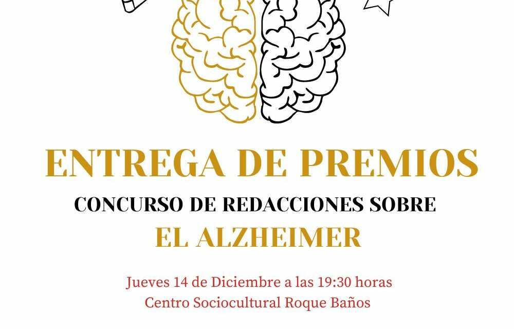 AFAD Jumilla entrega mañana los premios del concurso de redacción sobre la enfermedad de Alzheimer
