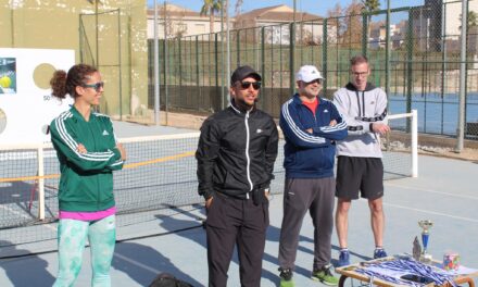 La Escuela Municipal de Tenis celebra una jornada de convivencia