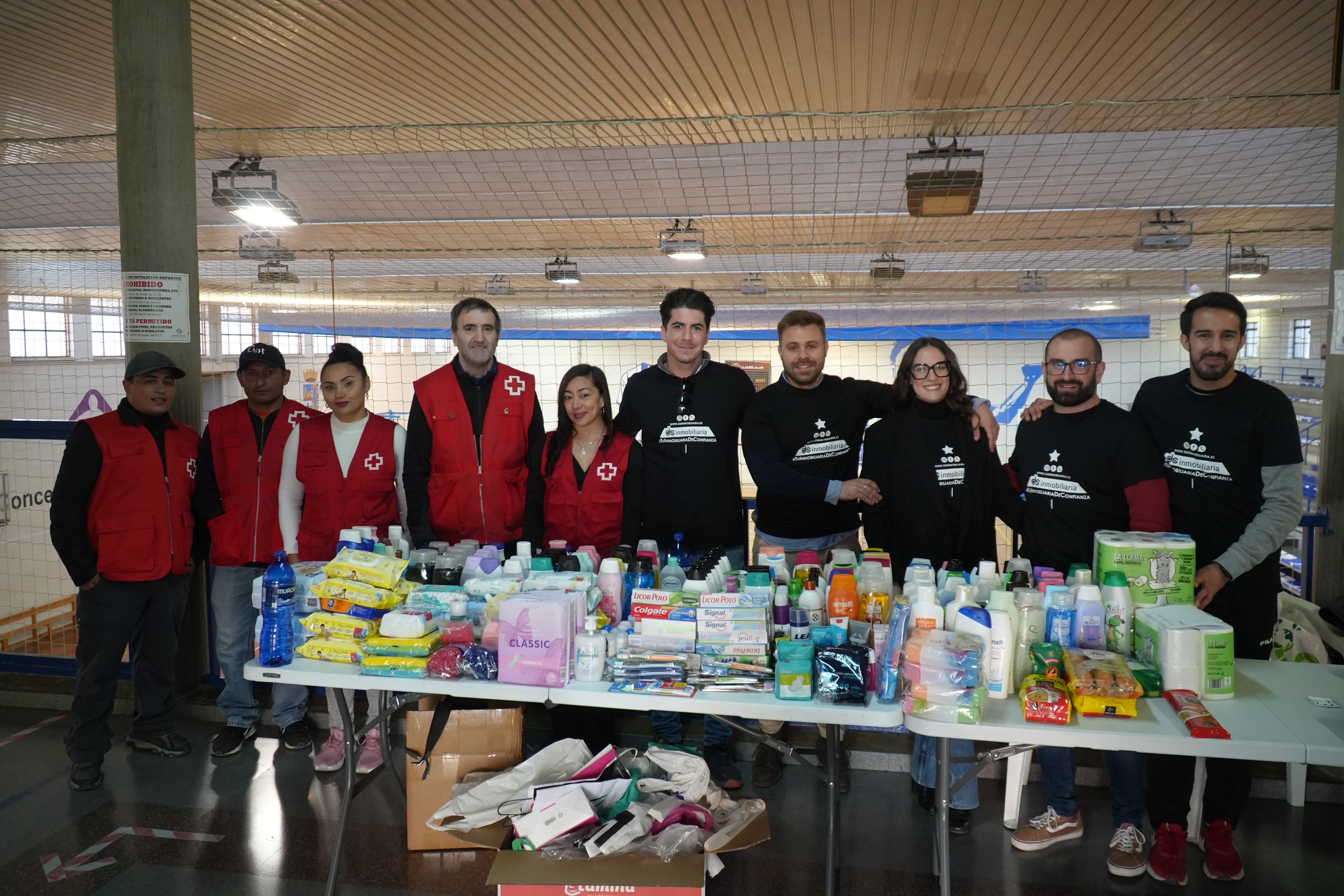 El memorial Alfonso García «Fortuna» consigue 400 kg de productos para Cruz Roja