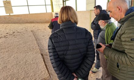 Geólogos, paleontólogos y alumnos de un curso de Patrimonio Minero y Geológico visitan la Hoya de la Sima